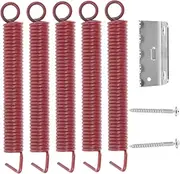 Kisangel 1Set Electric Guitar Tremolo Bridge Spring Kit with Claw Screws Durable Construction for Easy Installation for Enhancing Guitar Resonance and Sustain
