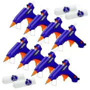 Hot Glue Gun Kit Mini: Mini Hot Glue Guns Kit with 40 Sticks Melt Glue Gun Cr...