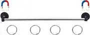 YYST 29" (74CM) Magnetic Anchor Chart Holder Adjustable Magnetic Date Cards Holder Calendar Holder for Kids Crafts, Classroom Calendar, Classroom Decor W O Rings