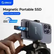 ORICO 2TB Magnetic Portable SSD USB3.2 20Gbps 4K ProRes Video for iPhone 15 Pro