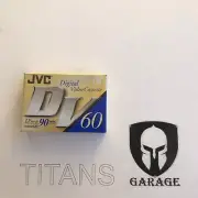 JVC DVM60 MINI DV DIGITAL CAMCORDER TAPE / CASSETTE 90 min