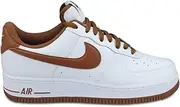 [Nike] Unisex Air Force 1 07 Leather Pecan White Trainers 10.5 W / 9 M US