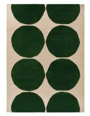 [Marimekko] Isot Kivet Rug in Green