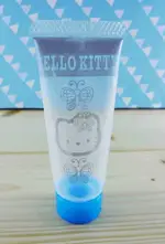 【震撼精品百貨】HELLO KITTY 凱蒂貓 KITTY擠壓瓶-藍蝴蝶 震撼日式精品百貨