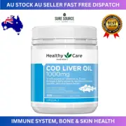 Cod Liver Oil Capsules - Supports Immune System, Bone & Skin Health - Premium Qu