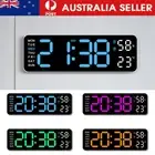 Digital Large Big Jumbo LED Wall Desk Clock Display With Calendar Temperature