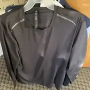 LULULEMON FAST & FRE LONG SLEEVE REFLECTIVE Color BGNT XXL
