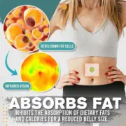 50PCS Perfect Detox Slimming Patch Navel Fat Burner Sticker Belly Waist Plaster