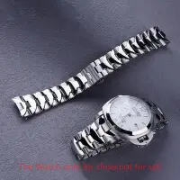 在飛比找Yahoo!奇摩拍賣優惠-用 PANERAI 24mm頂級品質實心鋼帶錶帶手鍊 適用於