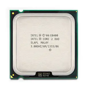 Cpu 適用於英特爾 E5300 電腦 - E8400 剝皮主