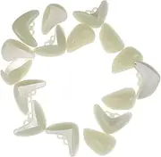 Homoyoyo 16pcs Anti-Collision Angle Furniture Safety Corner Protectors Table Corner Protectors Fireplace Bumpers for Babies Table Bumpers for Babies PVC Light Green