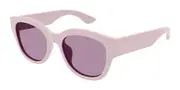 Alexander McQueen AM0509SA Asian Fit 005 Men's Sunglasses Pink Size 55