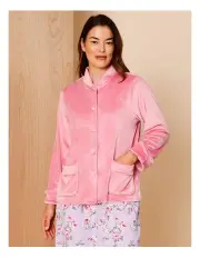 [Soho] Timeless Bed Jacket in Pink