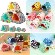 Mini Cage Hamster House Small Animal Sleeping Bed Guinea Pig Nest Warm Mat