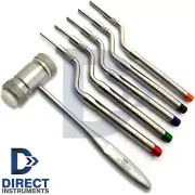 Osteotome Sinus Lift Offset Concave Bone Spreading Crushing Mead Mallet Hammer