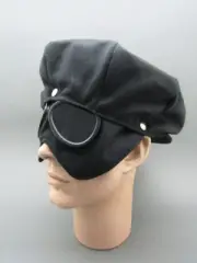 CAP & GOGGLES RIDER DRIVING HAT Convertible Vintage CAR RACER AVIATOR MOTORCYCLE