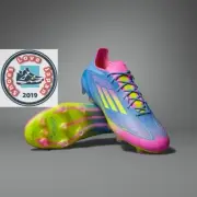 adidas F50 ELITE FG IE1201 Blue Fusion/Lucid Lemon/Lucid Pink Men Soccer Shoes
