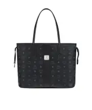 MCM Reversible Liz Monogrammed Tote Bag One size black