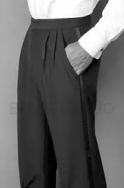 Waist Size 35 Regular. 100% Polyester Tuxedo Pants