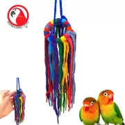 51214 Small Aglet Heaven Bonka Bird Toys Cotton Colorful Parrot Quaker Budgie