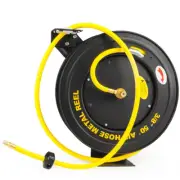 Retractable 50' feet X 3/8 Air Hose Reel Auto Rewind Automotive Compressors