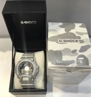 全新 A BATHING APE x G-SHOCK DW-6900 BAPE 聯名 白 夜光 手錶