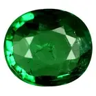1.21 ct Mesmerizing Oval Cut (7 x 7 mm) Tanzania Green Tsavorite Garnet Gemstone
