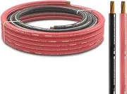 DS18 PW-OFC8GA-5BK/20RD 8-GA 25ft OFC Ultra Flex Power Wire OFC 8 Gauge, 5ft-Black and 20ft-Red - Power Amplifier Wiring Kit