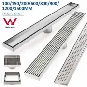 Brushed Tile Insert / Strip / Square Shower Grate Drain Floor Drain Linear Waste