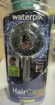 Waterpik 7-Spray 1.8 GPM Handheld Shower Head in Chrome XPC-763ME NEW