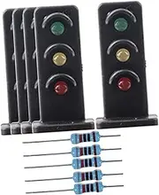 Generic Miniature HO Scale Train Model Light Set for Micro Landscapes