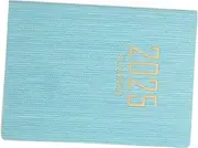 FOYTOKI Weekly Planner Notebook Calendar with Monthly Weekly Views Faux Cover Thick for Daily Planning for Office Home School