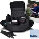 Deluxe Medium Camera Bag Case for Sony A6000, A6600, H300 Digital Camera