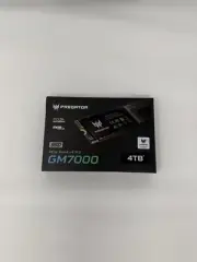 New Acer Predator GM7000 4TB NVMe Gen4 Gaming SSD, M.2 2280, Up to 7400MB/s