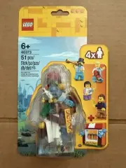 LEGO 40373 CITY Fairground Accessory Set New Sealed 4x Mini-Figures