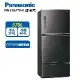 Panasonic 國際牌 578L三門鋼板電冰箱 晶漾黑 NR-C582TV-K