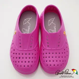 Arnold Palmer雨傘童鞋-專櫃精品懶人洞洞鞋8213705桃(中小童段)