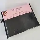 Juicy Couture Black Satin 4pc CAL KING Sheets Set Easy Care Sexy Sleek Smooth