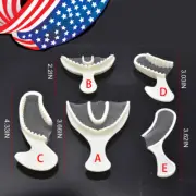 10pcs Dental Impression Bite Registration Triple Trays Impression Bite ALL-Size