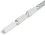 Water TechniX Telescopic Pool Tele Pole 1.2m - 3.6m / 4ft - 12ft - Professional Heavy-Duty Material, Efficient Design Fast Cleaning, Durable, Easy Debris Removal, Suits All Pools, 12-Month Warranty