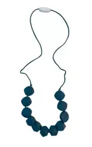 Lil Jumbl Baby Teething Necklace FK021 Green Gray