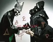 Ghost full band SIGNED reprint 11x14 Poster Autographed RP #1