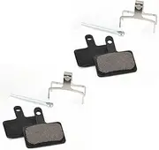 KPSTED 1 Pairs Electric Scooter Brake Pads,Fit For Kaabo, Wolf 11 11+ X Pro King King GT Mantis Pro 8 10,Fit For VSETT, zero, Hydraulic Semimetal Scooter brake rotor pad(Semimetal 2 Pairs)
