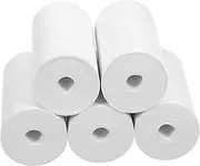 TEHAUX Thermal Printer Paper Rolls 5 Rolls Mini Printer Receipt Paper 57φ30mm*10m