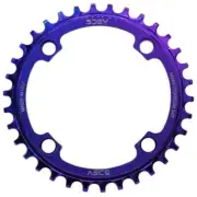 5DEV 104 BCD Titanium MTB Chainring. Purple