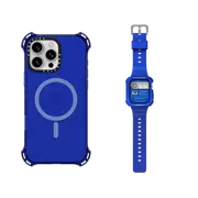 - Value Set Sync It Up Set (Blue) - iPhone 16 Pro Max Bounce Case MagSafe Compatible (Cobalt Blue) & Apple Watch Series 10 46mm The Bounce Odyssey Band (Blue)