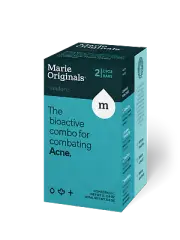 (2-Pack) Marie Originals Natural Acne Bar Soap Cleanser Face & Body Treatment