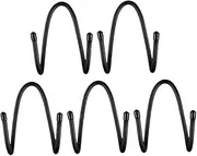 TOVINANNA 5pcs Yoga Mat Wall Mount Exercise Mat Holder Plastic Storage Multifunctional Yoga Rack