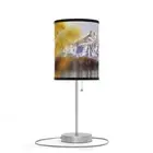 Rocky Mountains River Lake Table Lamp Modern Home Decor Lighting Fixture