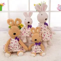在飛比找Yahoo!奇摩拍賣優惠-娃娃屋樂園~Le Sucre法國兔砂糖兔(紫色蝴蝶結洋裝款)